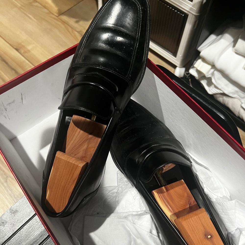 Ferraro tramezza penny loafer